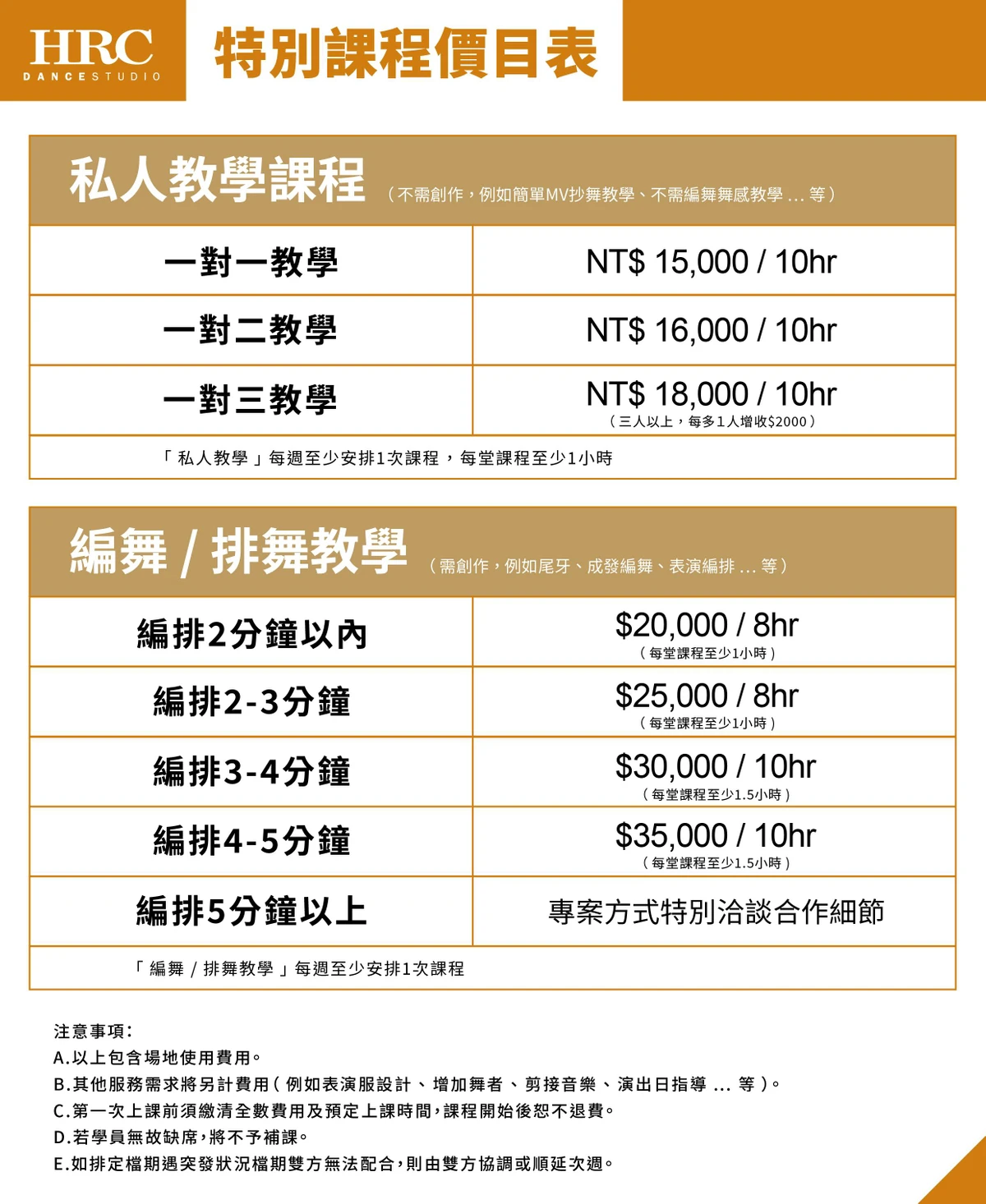 找一對一舞蹈教學,費用多少錢一小時才合理?