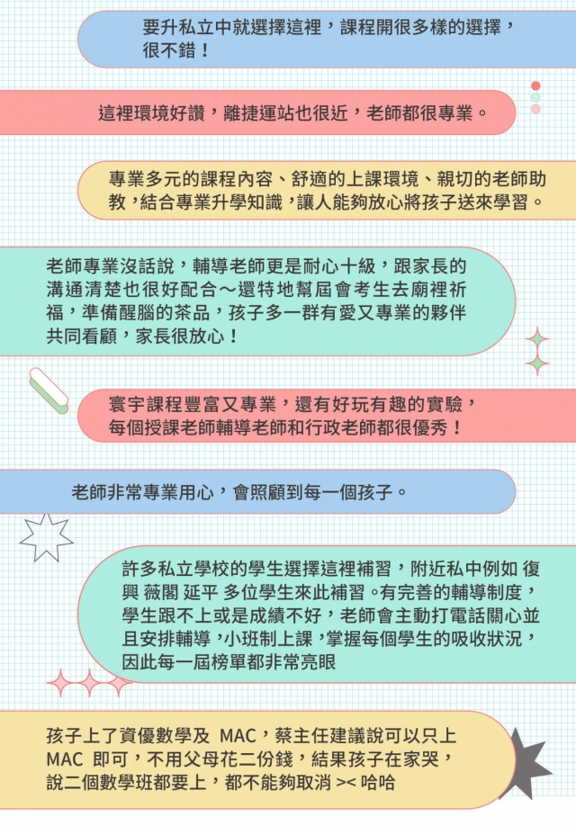 仁愛區補習班課程有哪些?涵蓋各科詳細介紹!